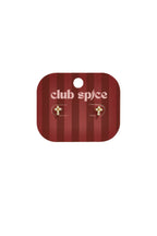 Stainless Steel Stud Earrings Cross Casual Daily Simple Series Women's jewelry