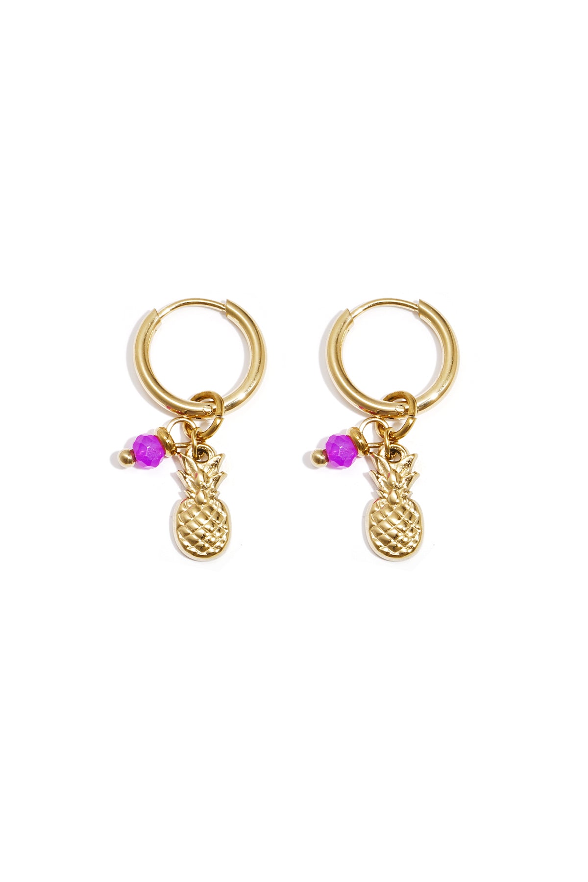 earrings pineapple aura