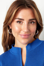 earrings cute round