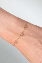 charming bows bracelet