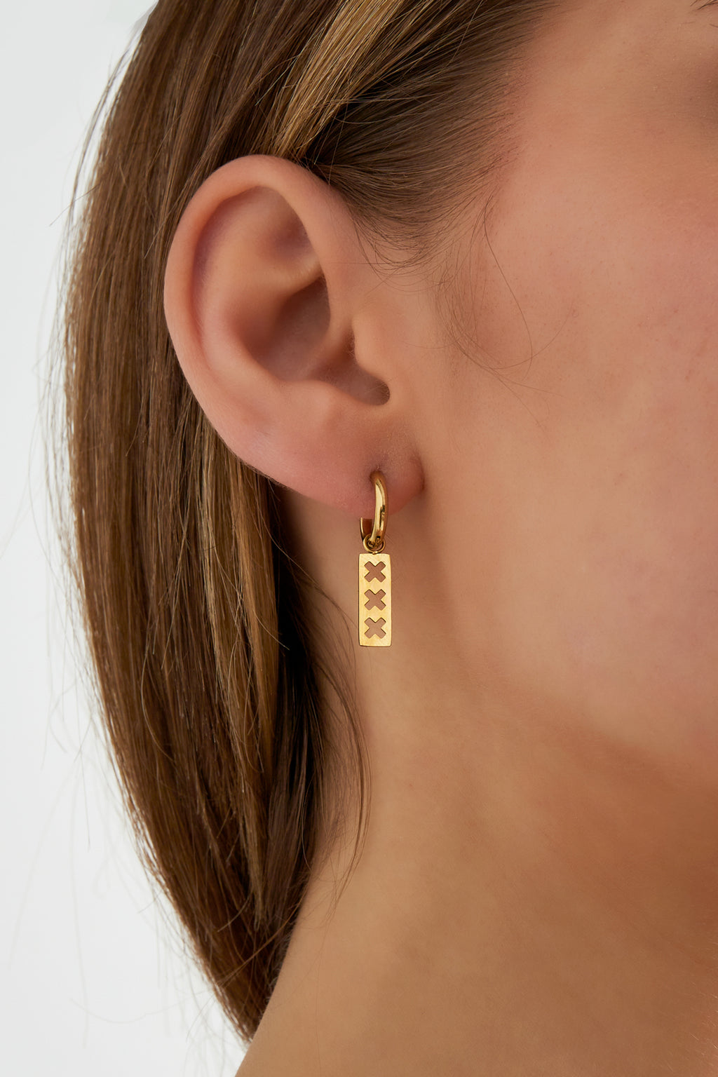 trio x earrings
