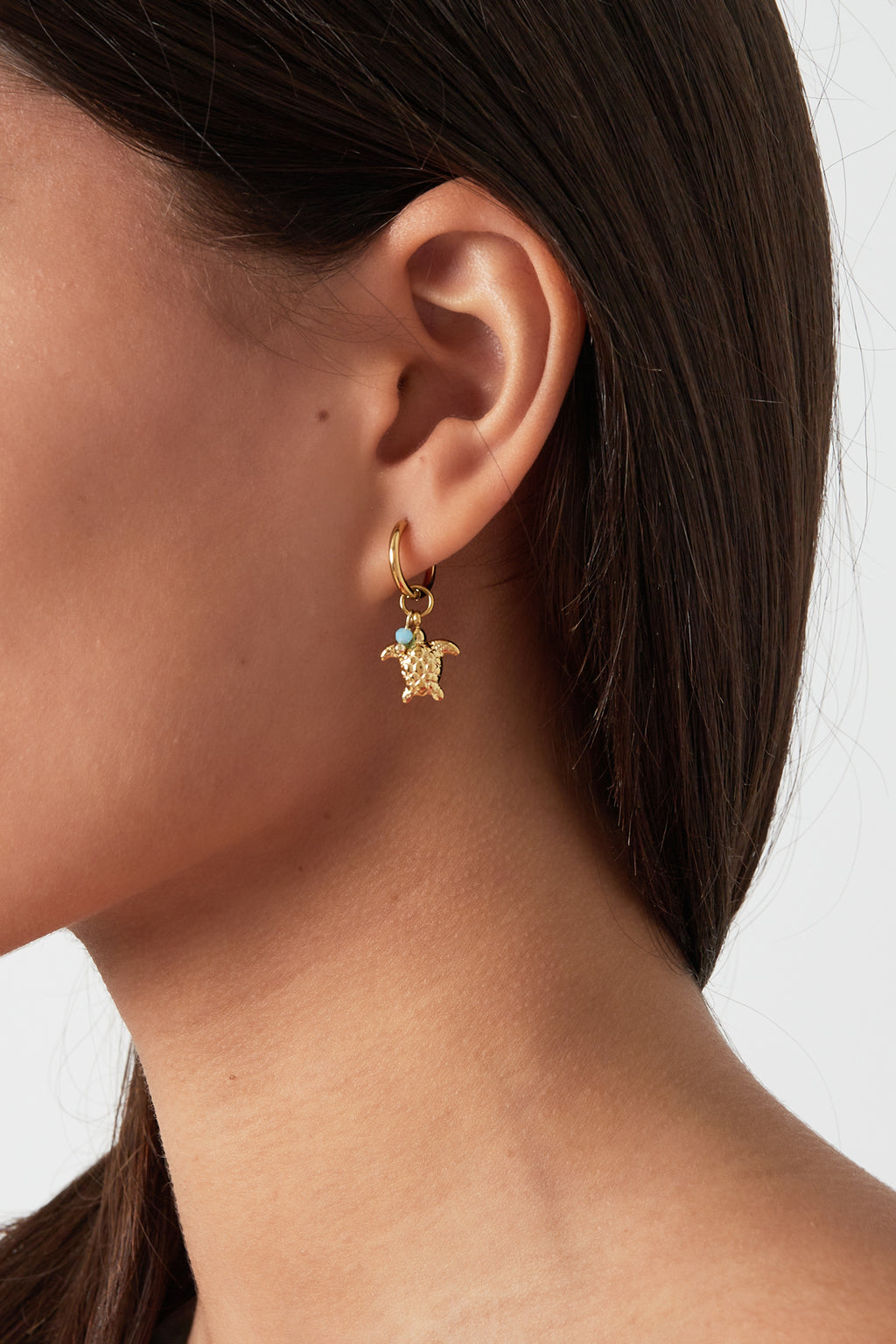earrings with turtle