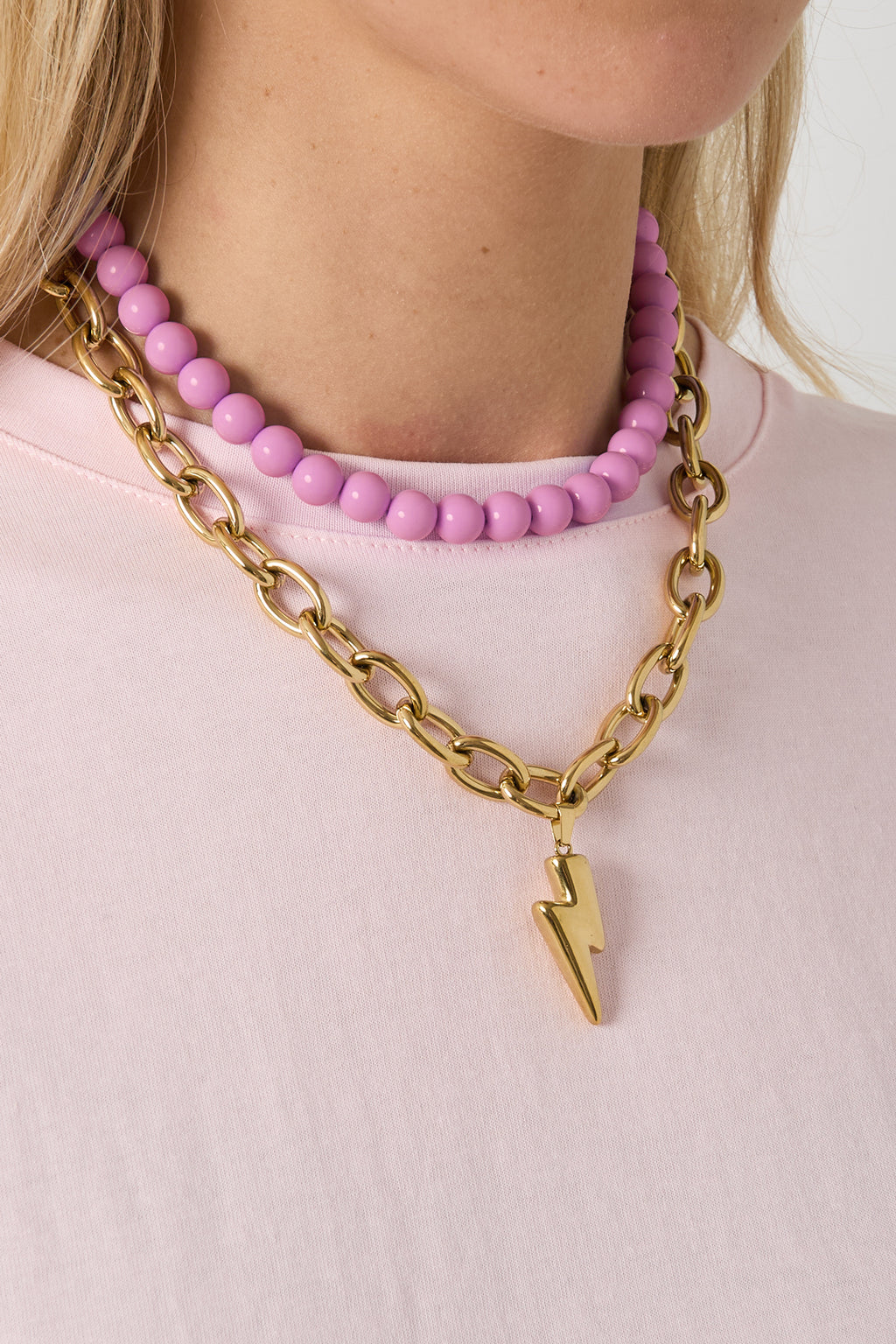Lightning Pendant Necklace