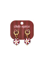 Stainless Steel Drop Earrings Flower Simple Daily Simple Series Women's jewelry
