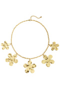 Stainless Steel Pendant necklaces Flower Casual Daily Simple Series Women's jewelry