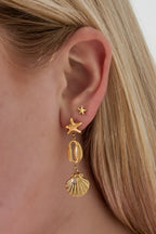 Ocean Charm Earrings