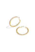 Copper Hoop Earrings Geometric Elegant Christmas Luxurious Series Women's jewelry