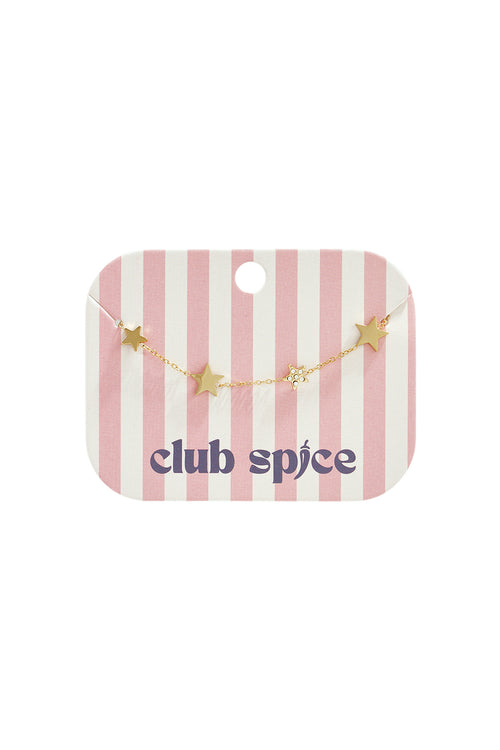 14K Gold Plated Stainless Steel Charm Bracelets Star Daily Simple Series Women's jewelry