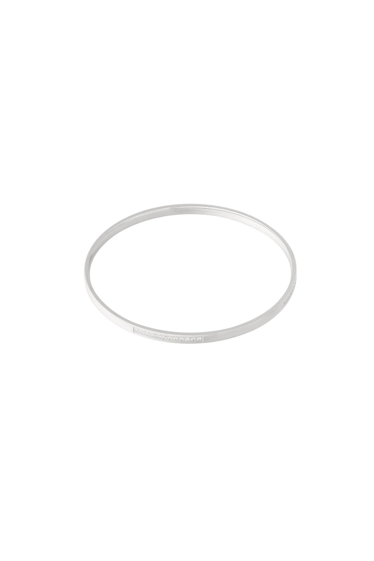 Classy rhinestone bangle