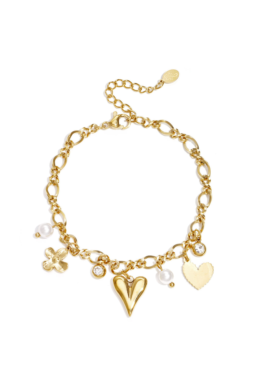 sparkling love bracelet