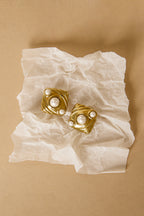 Stainless Steel Stud Earrings Geometric Shape Simple Daily Simple Series Women's jewelry