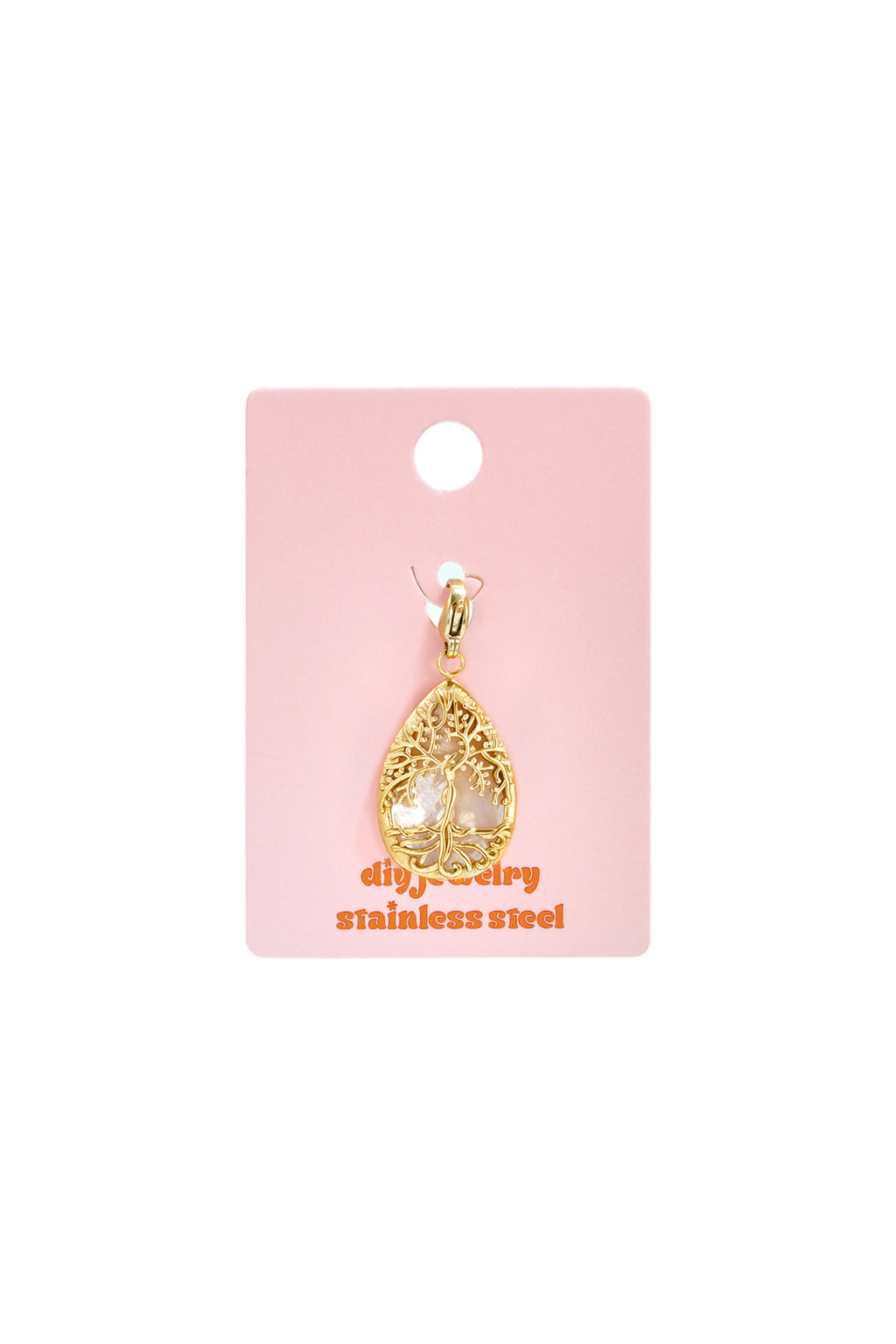 Stainless Steel Jewelry Findings Droplet Simple Daily Simple Series Women's jewelry