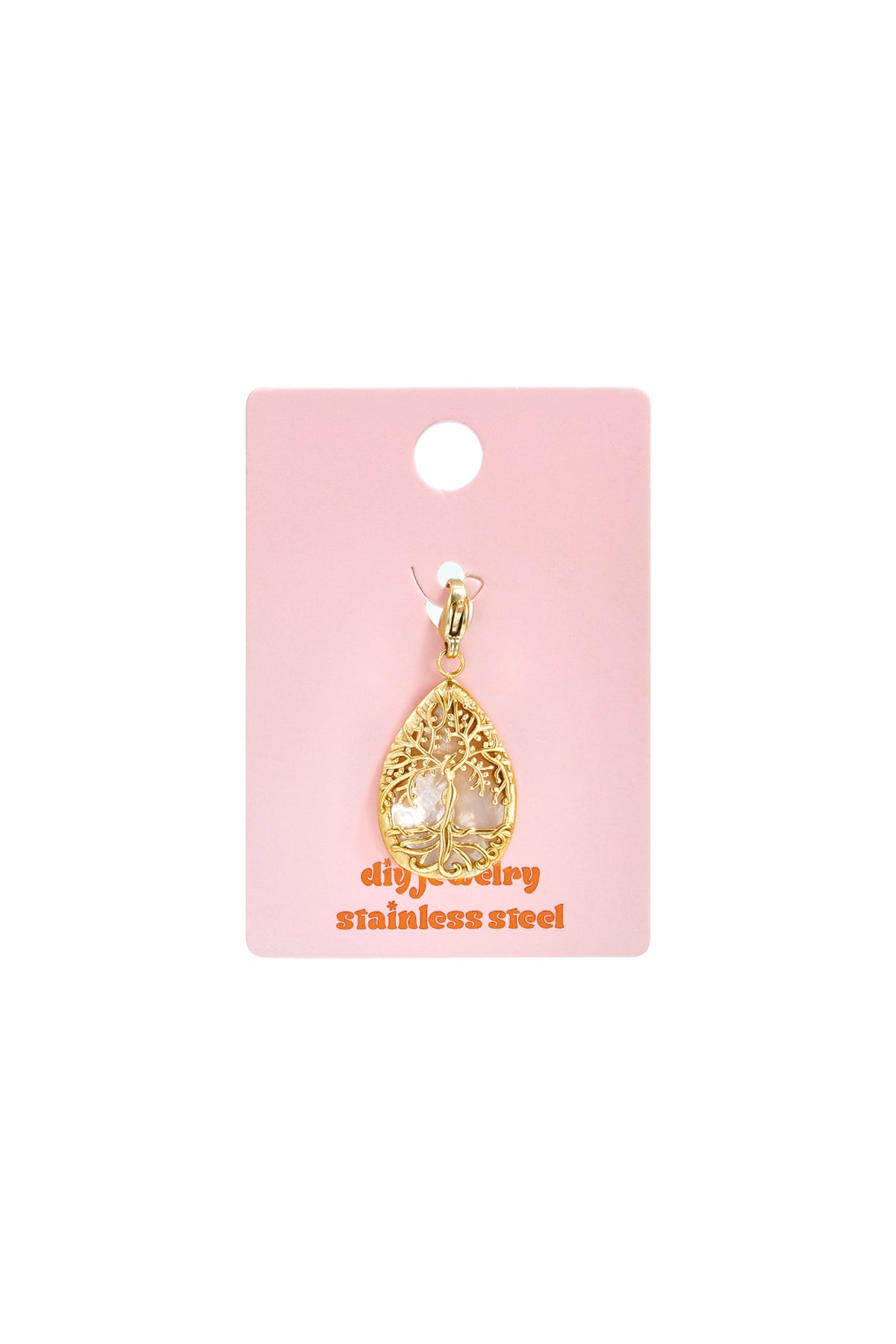 Stainless Steel Jewelry Findings Droplet Simple Daily Simple Series Women's jewelry