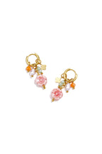 Stainless Steel Beads Earrings Flower Cute Daily Simple Series Women's jewelry