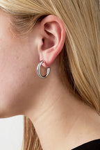 Luminous Hoop Clip Earrings