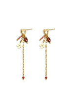 Stainless Steel Dangle Earrings Chain Simple Daily Simple Series Women's jewelry