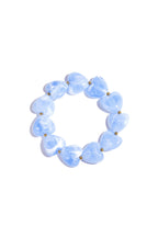 Bracelet with heart-shaped beads