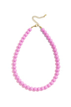 Necklace with medium beads-10mm