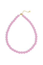 Necklace with medium beads-10mm