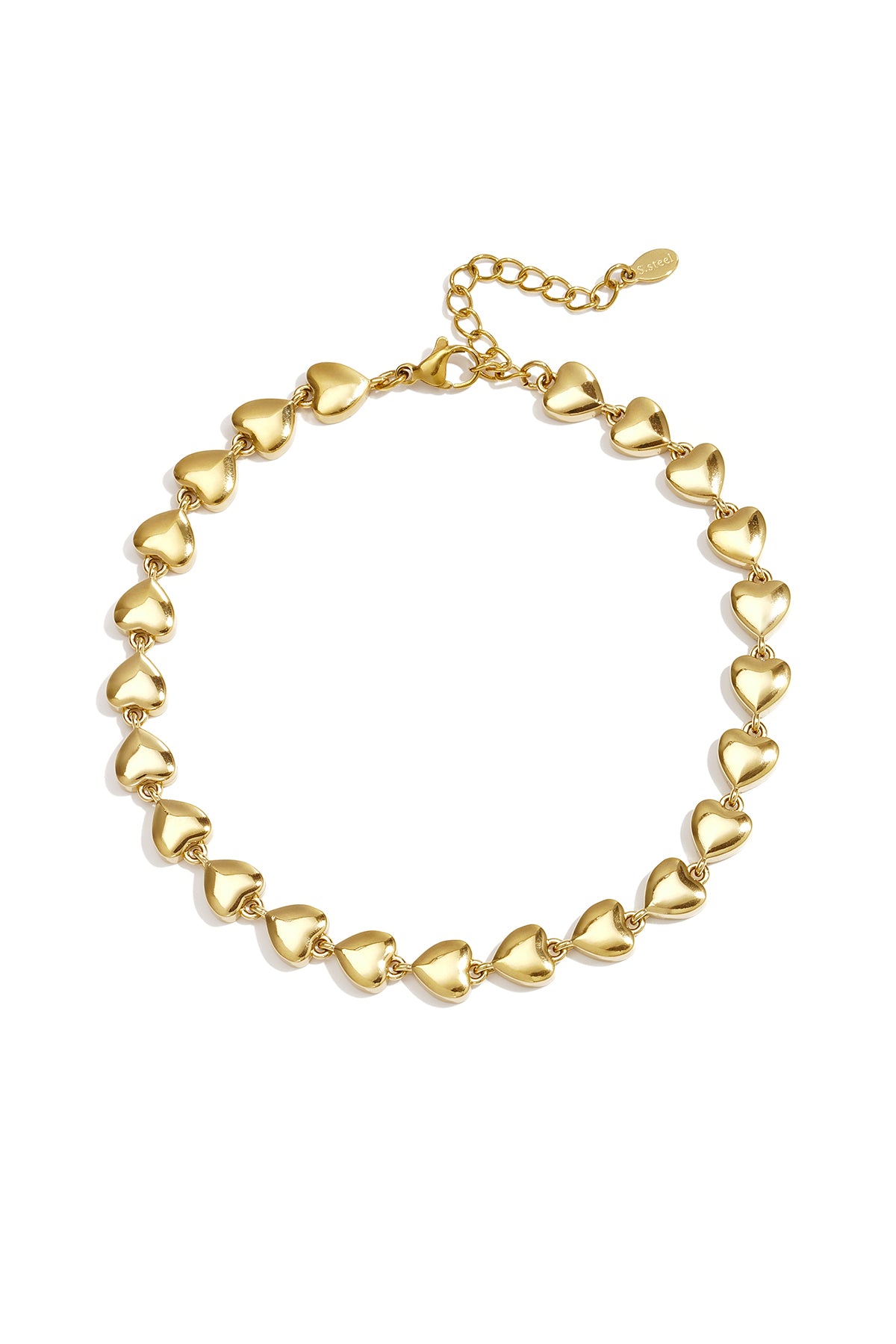 Stainless Steel Anklets Heart Simple Daily Simple Series Women's jewelry