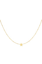 stainless steel necklace star 