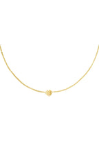 stainless steel necklace clover 