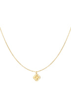 double clover necklace