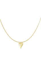 Ball necklace with iconic heart medium