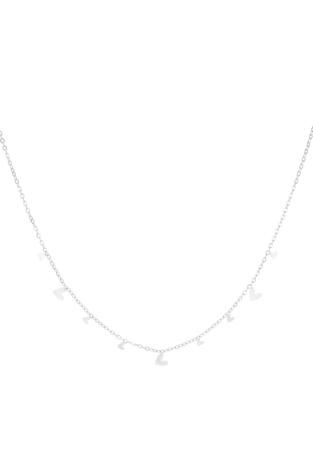 necklace all over hearts