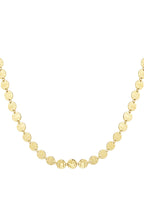 round vintage necklace