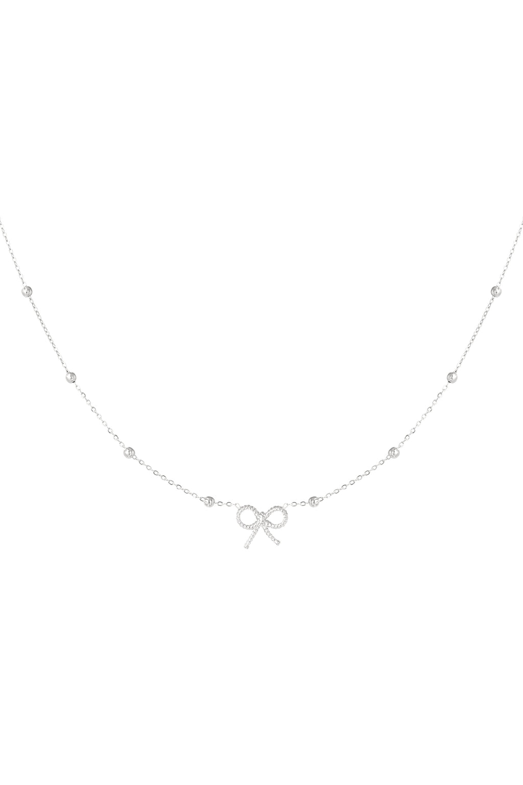 necklace bow basic