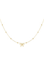 necklace bow basic