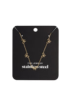 charming bows necklace