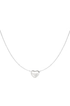 soft heart necklace