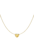 soft heart necklace
