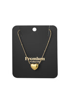 soft heart necklace