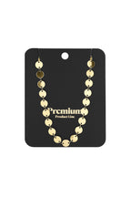 simple coin necklace