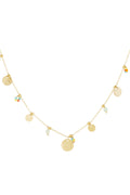 color pop coins necklace