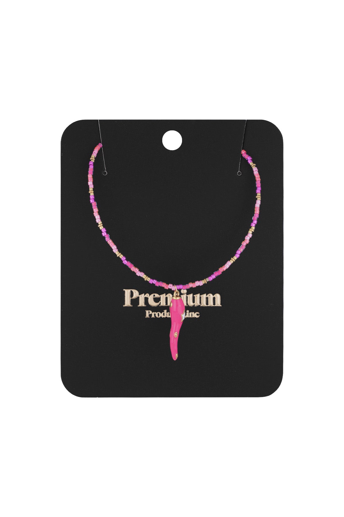 Hot pepper necklace