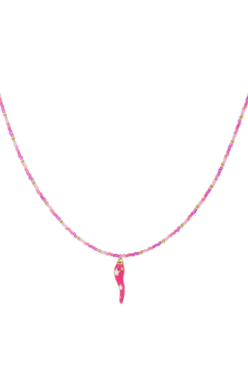 Hot pepper necklace