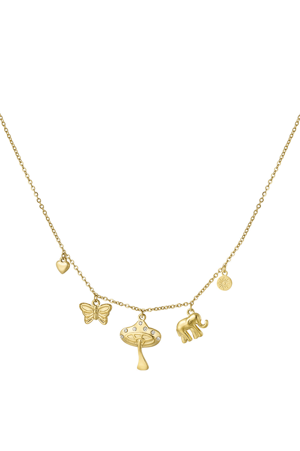 charm necklace angel energy