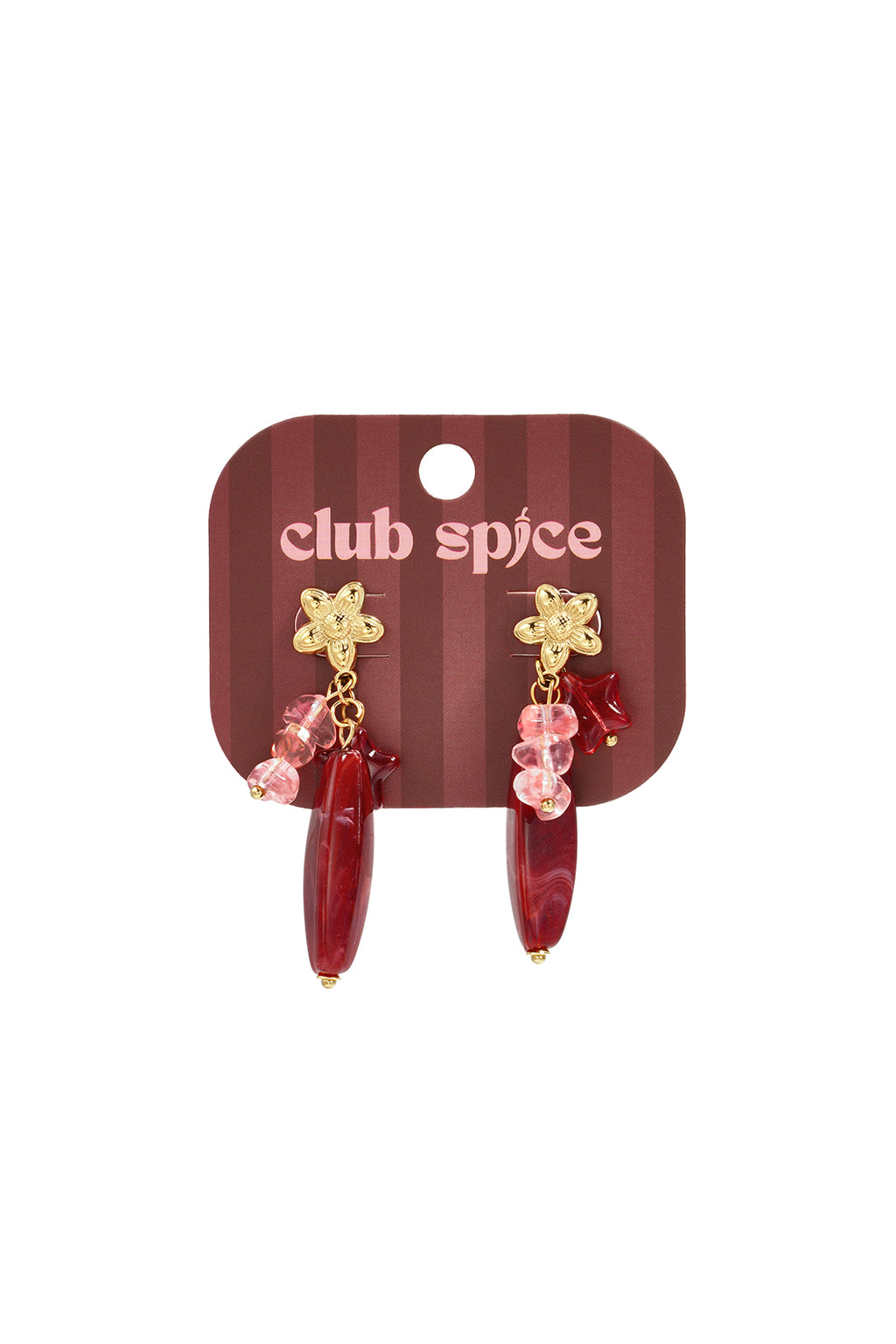 Glass Beads Earrings Beads Simple Daily Simple Series Women's jewelry