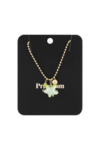beachside necklace - green &