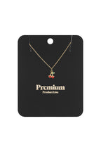 necklace cherry love