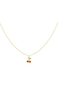 necklace cherry love