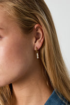 Stainless Steel Drop Earrings Circle Simple Daily Simple Series Women's jewelry