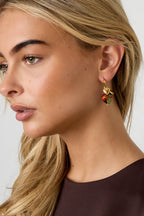 Stainless Steel Drop Earrings Heart Casual Daily Simple Series Women's jewelry