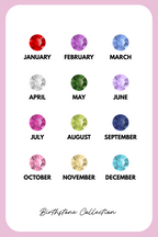 Birthstone earring