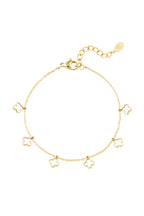bracelet 6 clovers