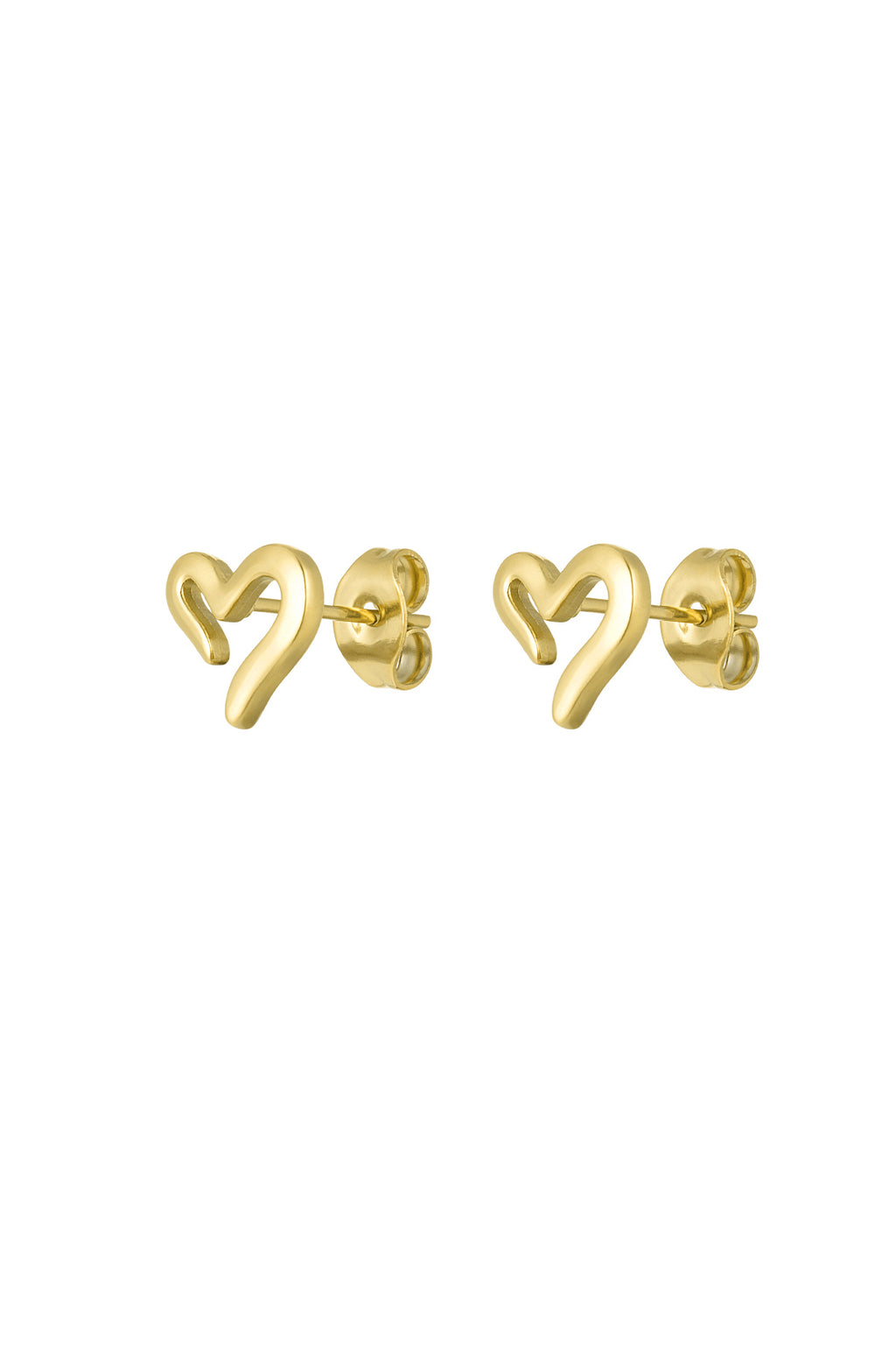 Earrings open your heart